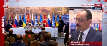 İbrahim Kalın'dan Tahıl Koridoru Anlaşması açıklaması... 3 temel koridor belirlendi!